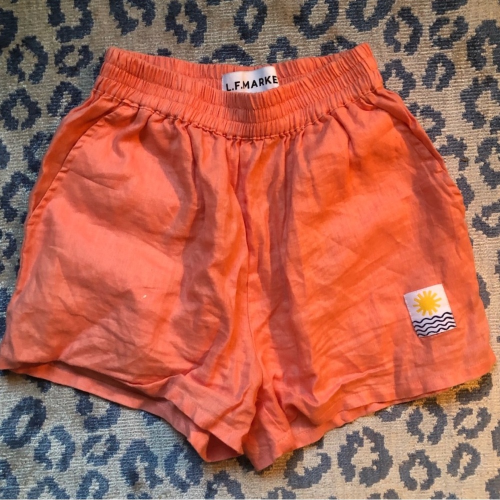 LF markey linen shorts
